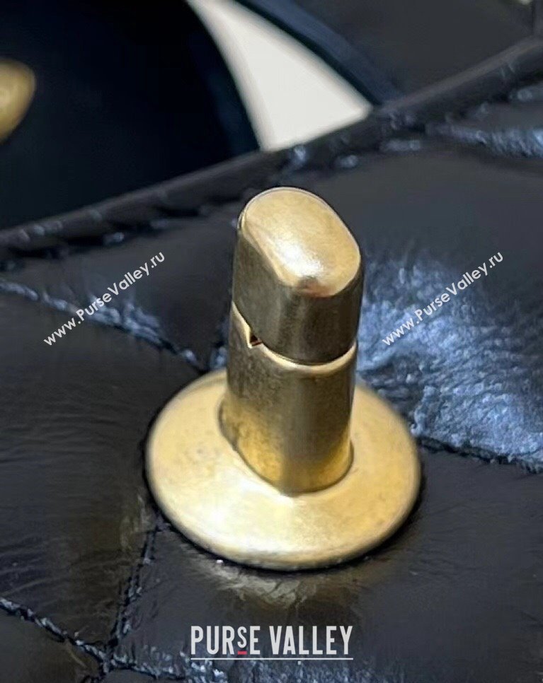 Chanel Shiny Aged Calfskin Clutch with Chain Bag AP3435 Black 2023 (ORIGINAL QUALITY) (shunyang-23101014)