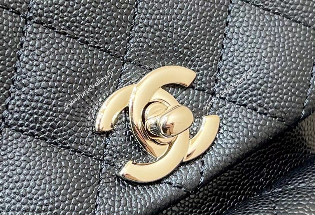 Chanel Grained Shiny Calfskin Small Backpack Bag AS4399 Black 2023 (ORIGINAL QUALITY) (shunyang-23101007)