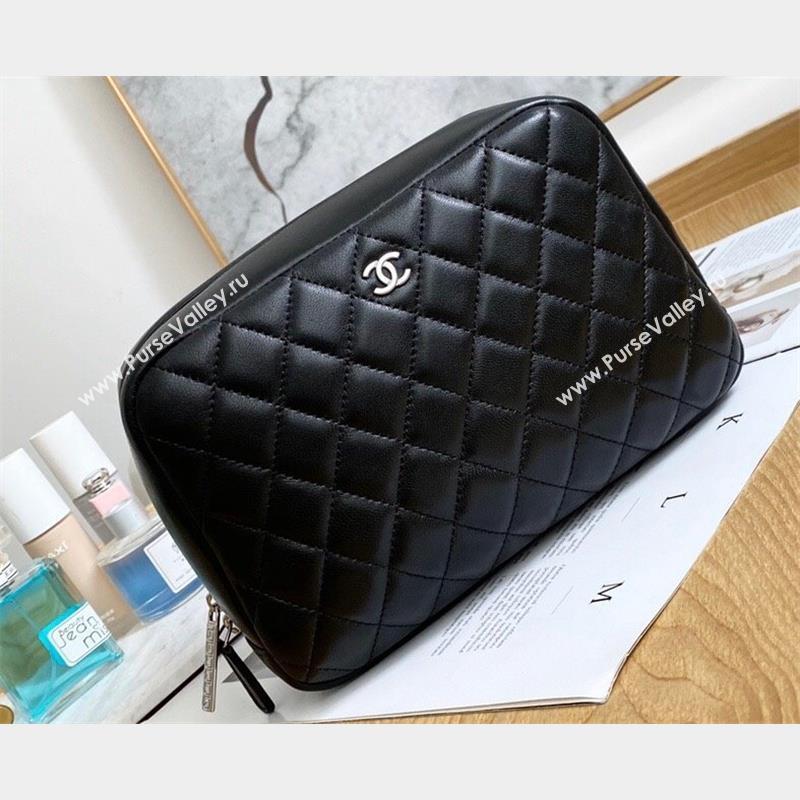 Chanel Cosmetic Case Bag 31105 in Lambskin Black (yingfeng-23101204)
