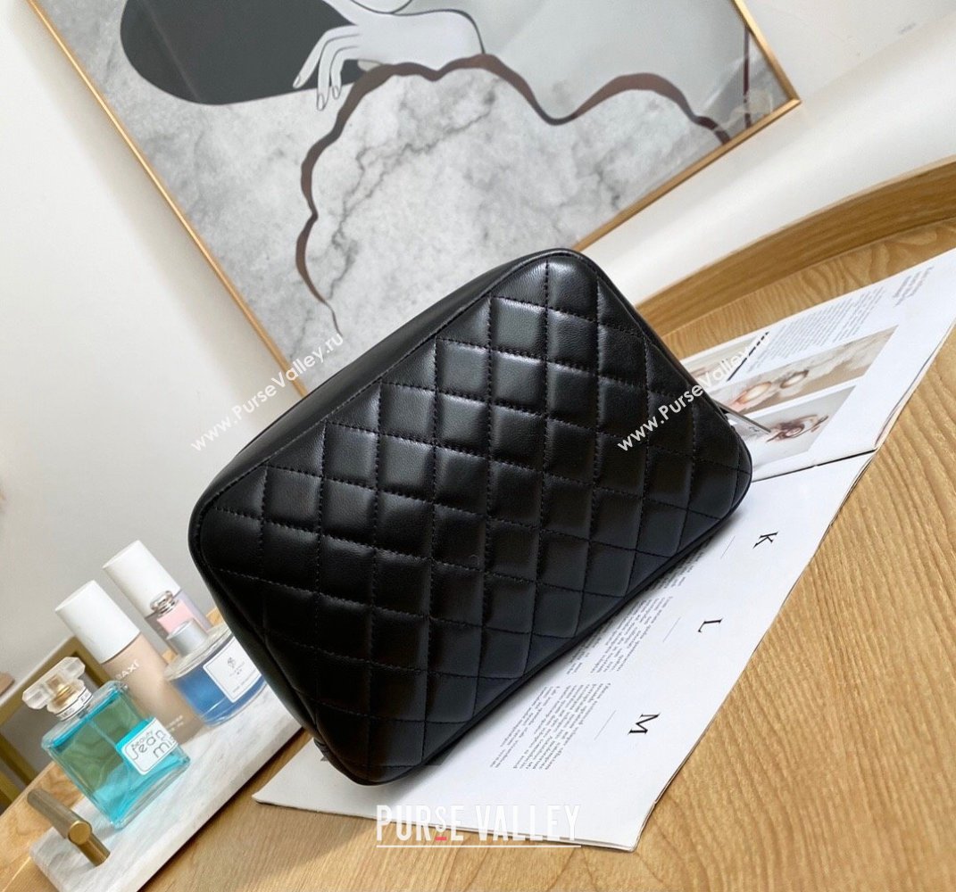 Chanel Cosmetic Case Bag 31105 in Lambskin Black (yingfeng-23101204)