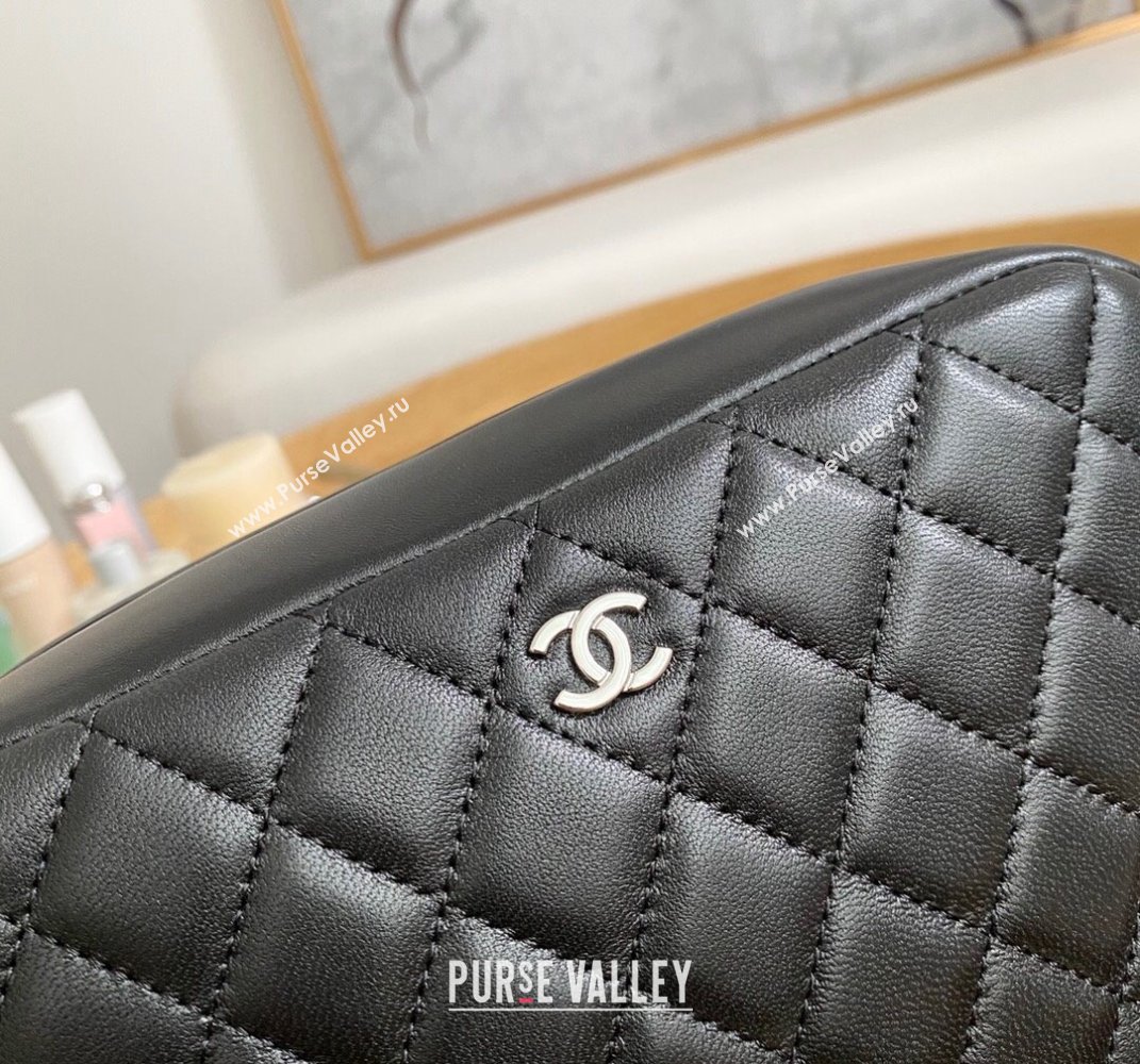 Chanel Cosmetic Case Bag 31105 in Lambskin Black (yingfeng-23101204)