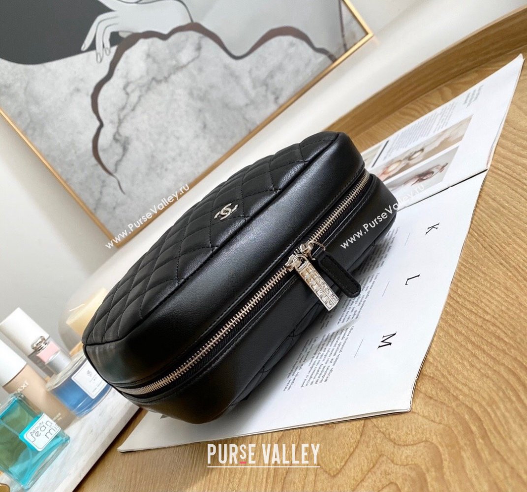 Chanel Cosmetic Case Bag 31105 in Lambskin Black (yingfeng-23101204)