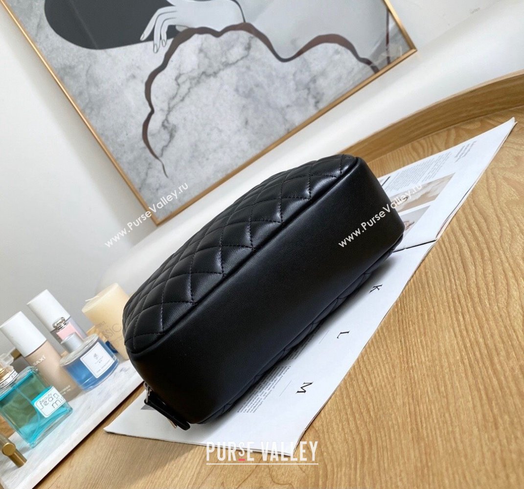 Chanel Cosmetic Case Bag 31105 in Lambskin Black (yingfeng-23101204)