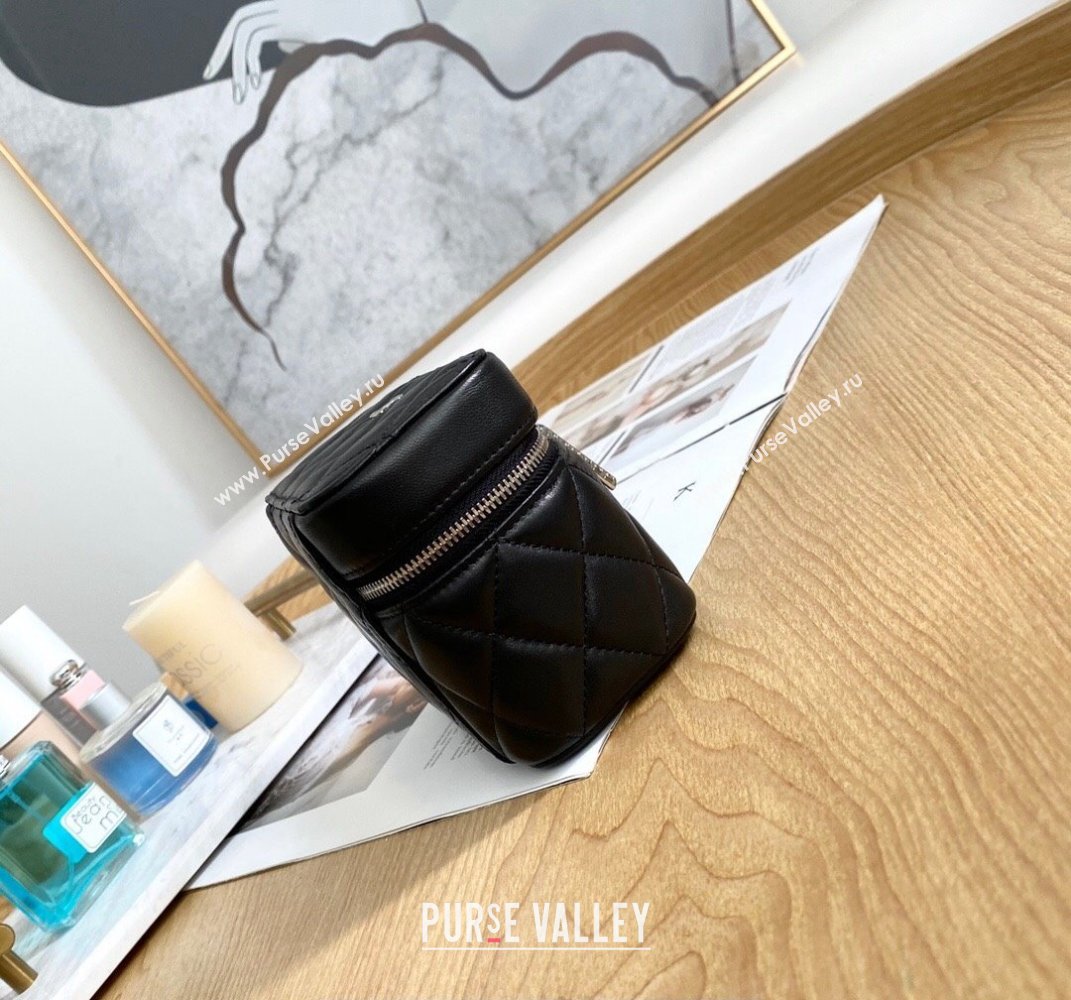 Chanel Cosmetic Case Bag 31107 in Lambskin Black (yingfeng-23101205)