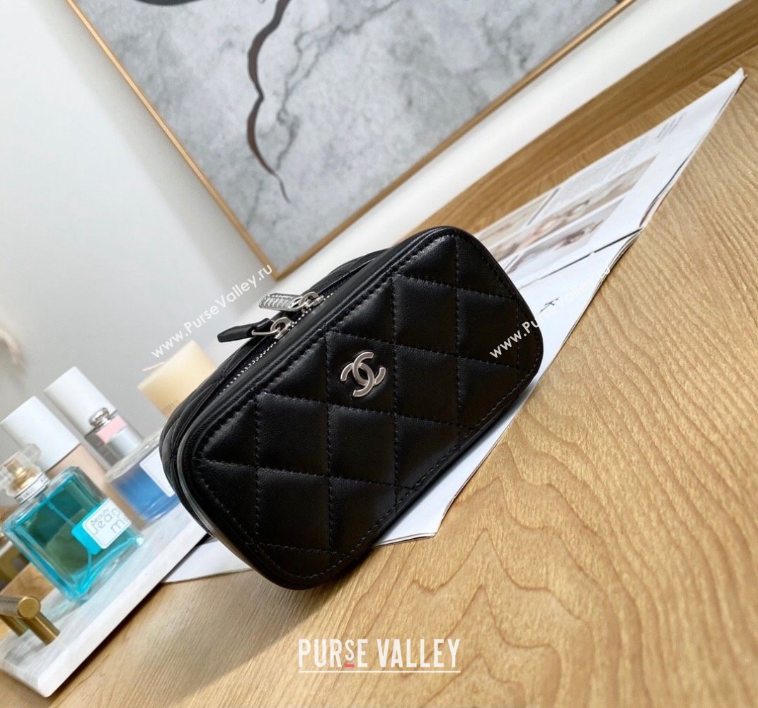 Chanel Cosmetic Case Bag 31107 in Lambskin Black (yingfeng-23101205)