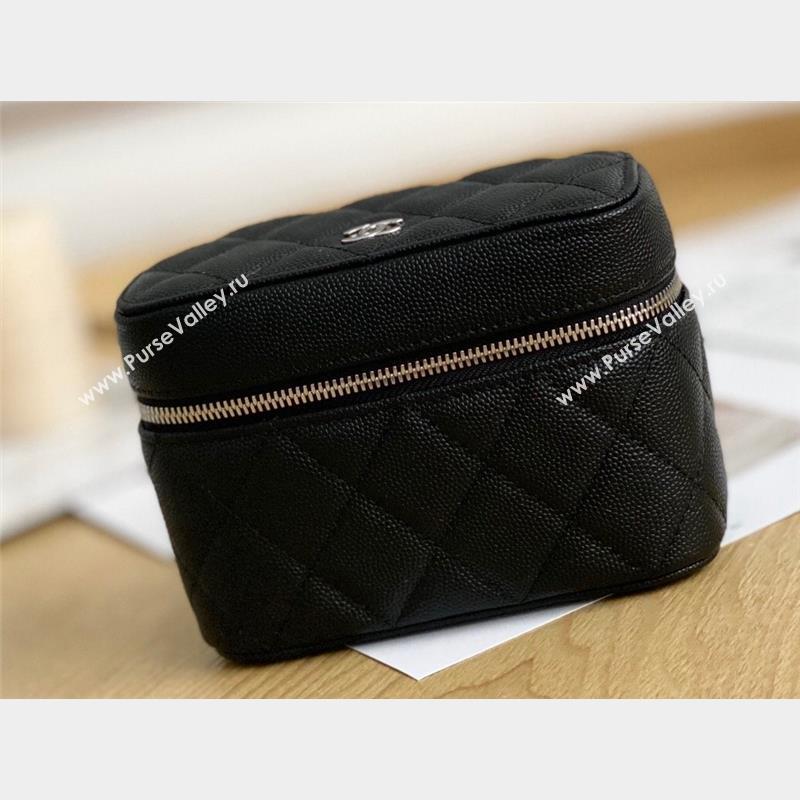 Chanel Cosmetic Case Bag 31107 in Grained Calfskin Black (yingfeng-23101206)