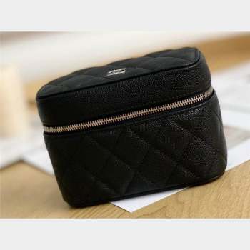 Chanel Cosmetic Case Bag 31107 in Grained Calfskin Black (yingfeng-23101206)