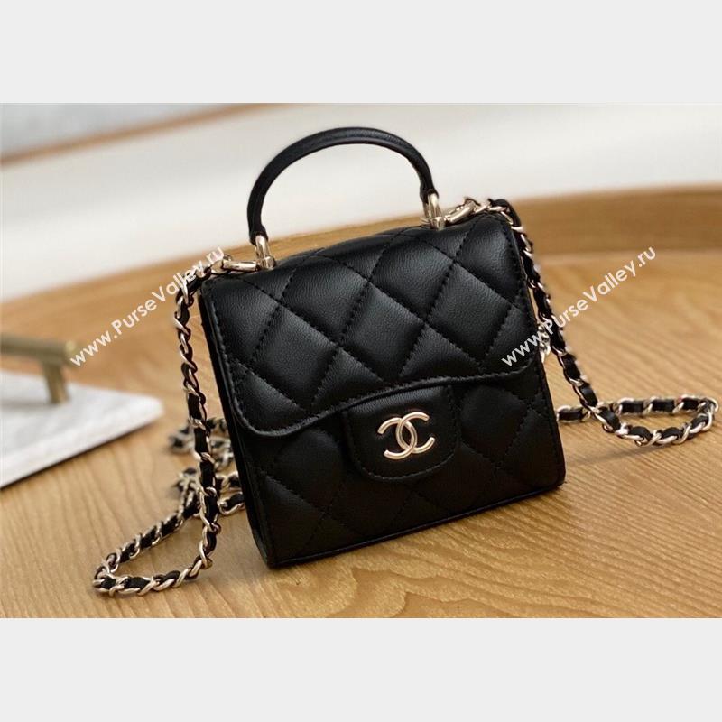 Chanel Mini Clutch with Chain Bag AP2682 81191 Black (yingfeng-23101201)