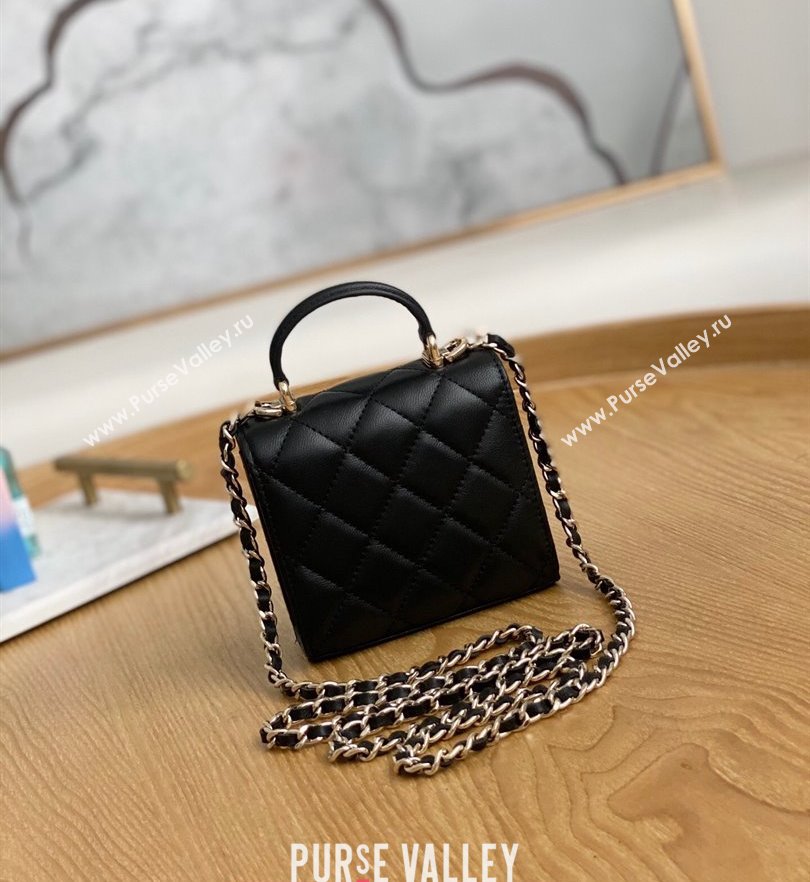 Chanel Mini Clutch with Chain Bag AP2682 81191 Black (yingfeng-23101201)