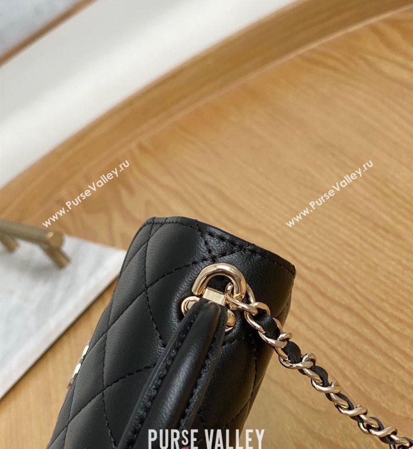 Chanel Mini Clutch with Chain Bag AP2682 81191 Black (yingfeng-23101201)