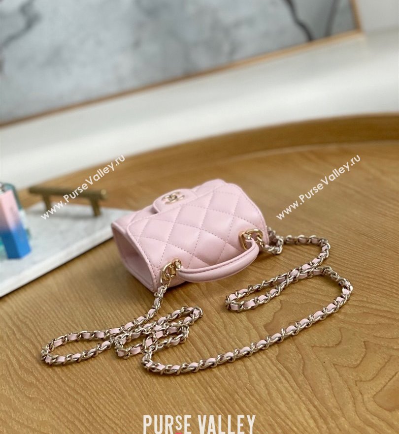 Chanel Mini Clutch with Chain Bag AP2682 81191 Pink (yingfeng-23101202)