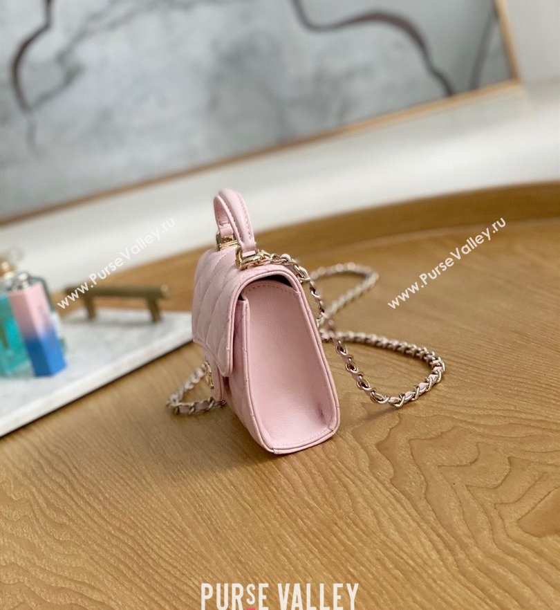 Chanel Mini Clutch with Chain Bag AP2682 81191 Pink (yingfeng-23101202)