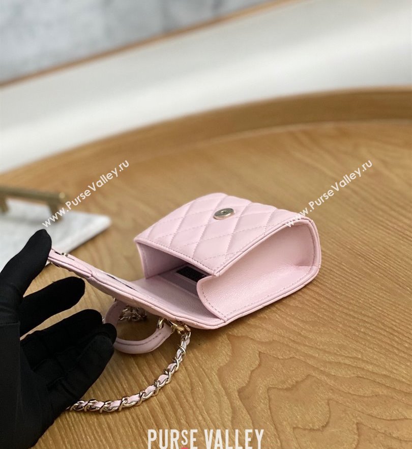 Chanel Mini Clutch with Chain Bag AP2682 81191 Pink (yingfeng-23101202)