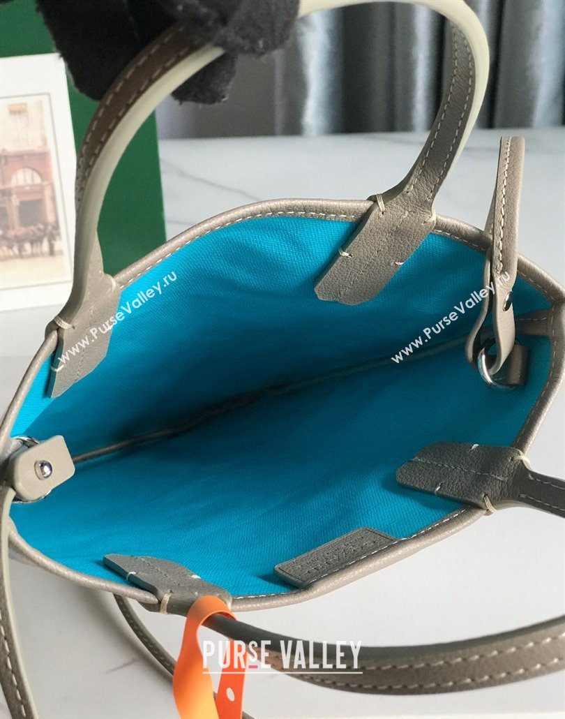 Goyard Poitiers Claire-Voie Mini Bag Blue (xinyidai-23101425)