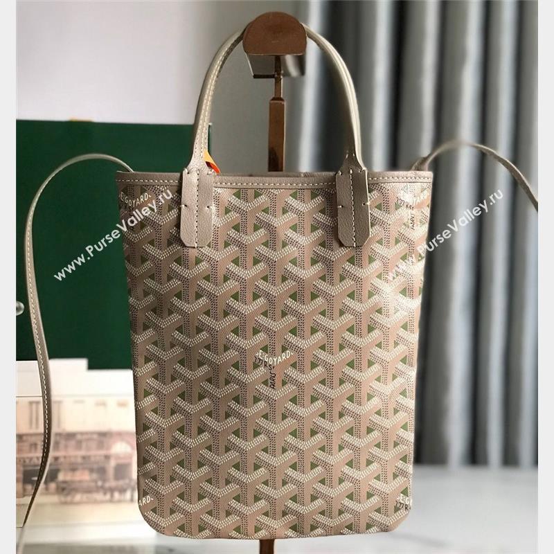 Goyard Poitiers Claire-Voie Mini Bag Green (xinyidai-23101426)