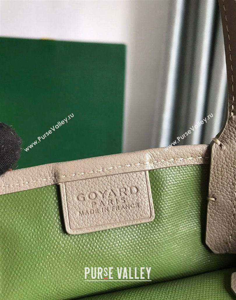 Goyard Poitiers Claire-Voie Mini Bag Green (xinyidai-23101426)