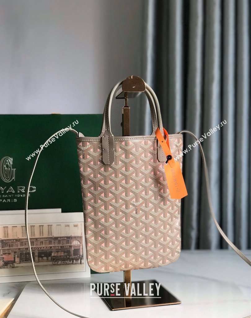 Goyard Poitiers Claire-Voie Mini Bag Pink (xinyidai-23101424)