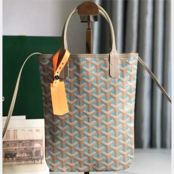 Goyard Poitiers Claire-Voie Mini Bag Blue (xinyidai-23101425)