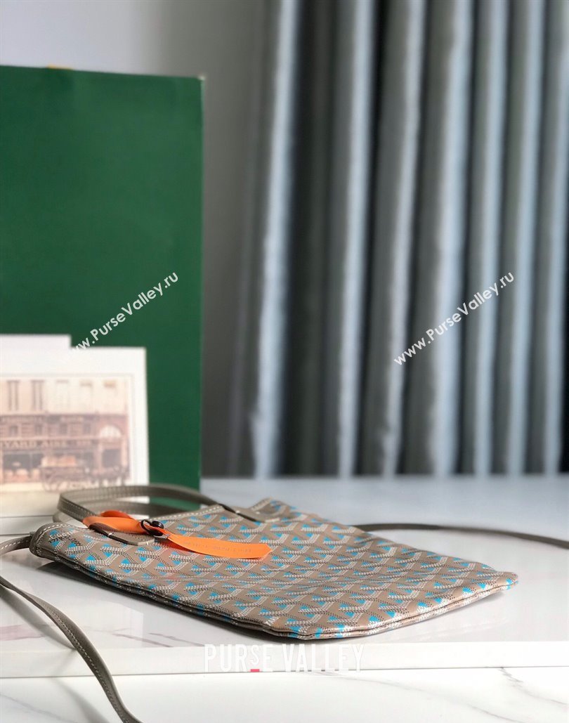 Goyard Poitiers Claire-Voie Mini Bag Blue (xinyidai-23101425)