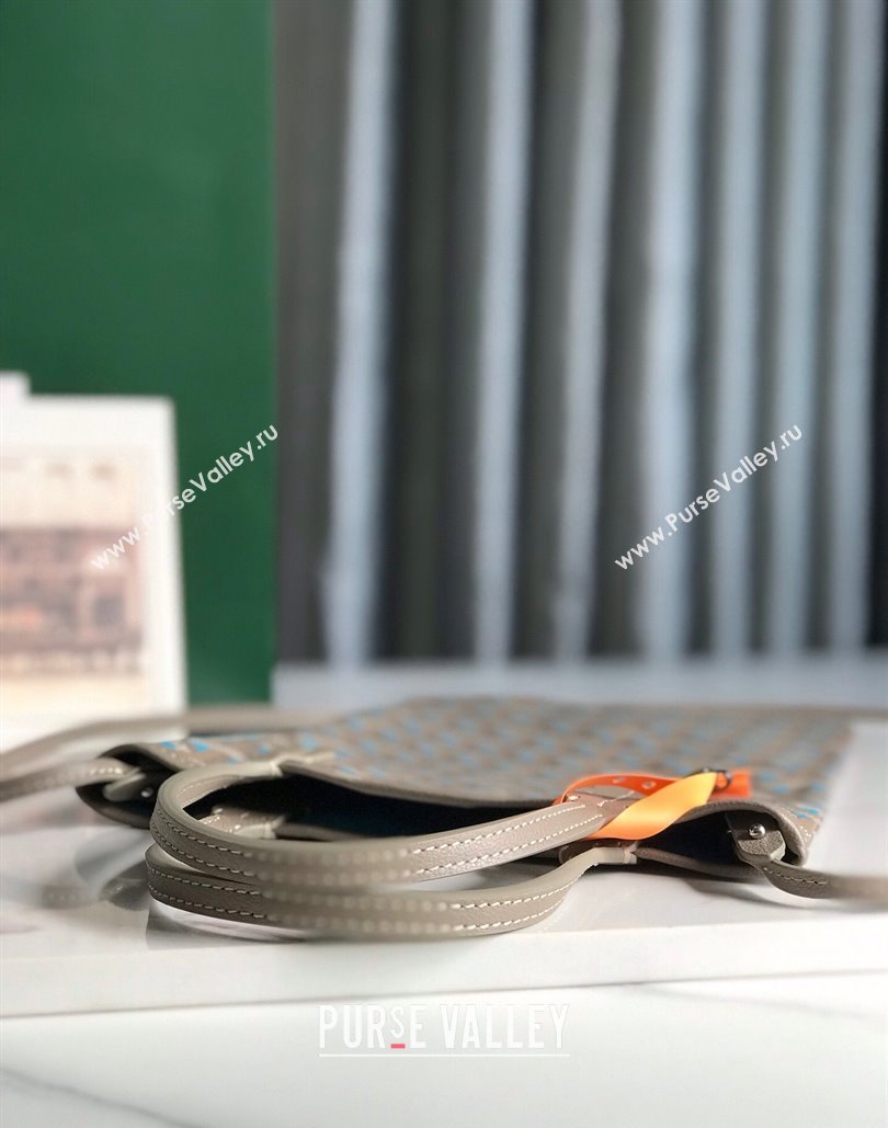 Goyard Poitiers Claire-Voie Mini Bag Blue (xinyidai-23101425)