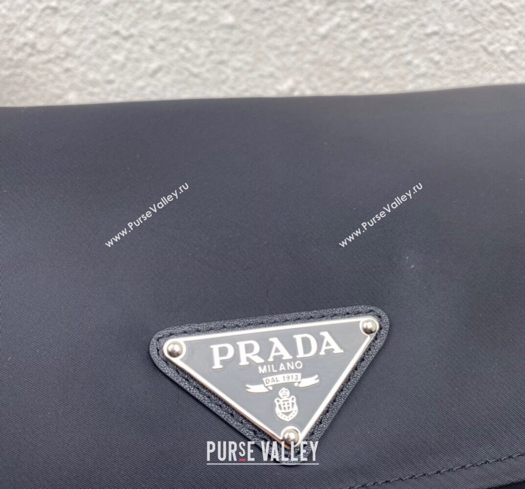 Prada Re-nylon Medium Padded Shoulder Bag 1BD255 Black 2023 (ziyin-23101638)