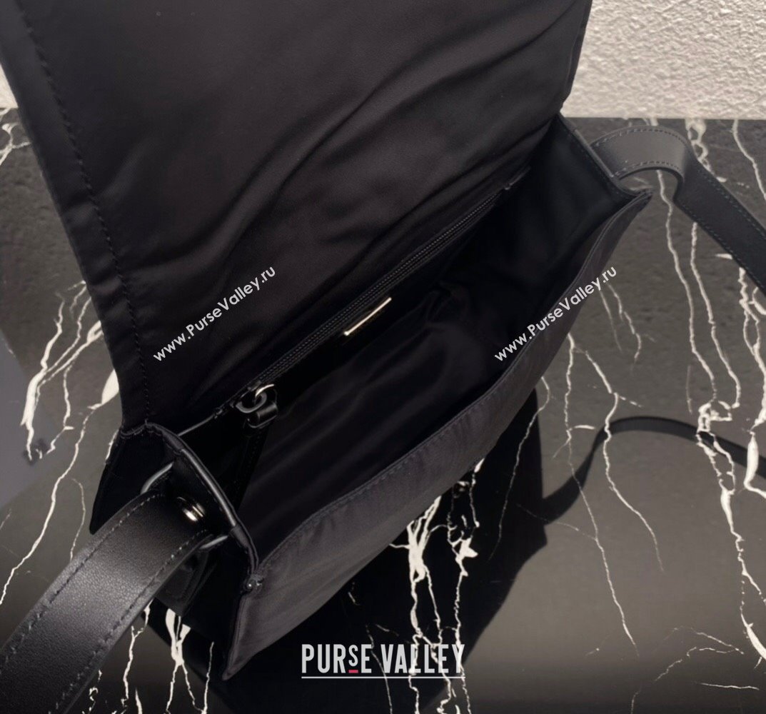 Prada Re-nylon Small Padded Shoulder Bag 1BD313 Black 2023 (ziyin-23101639)