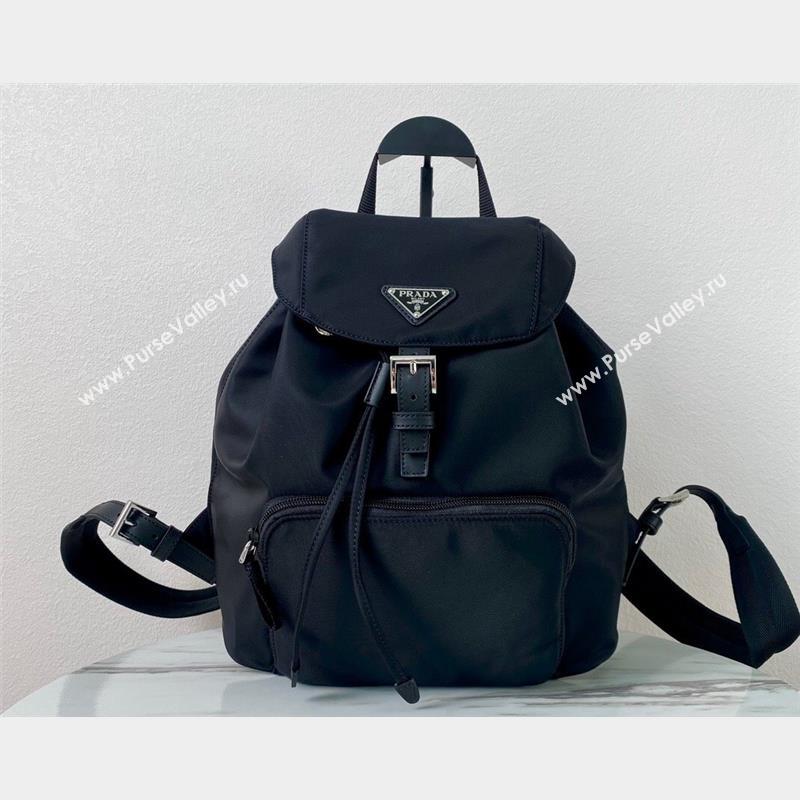 Prada Nylon Backpack Bag 1BZ832 Black 2023 (ziyin-23101629)