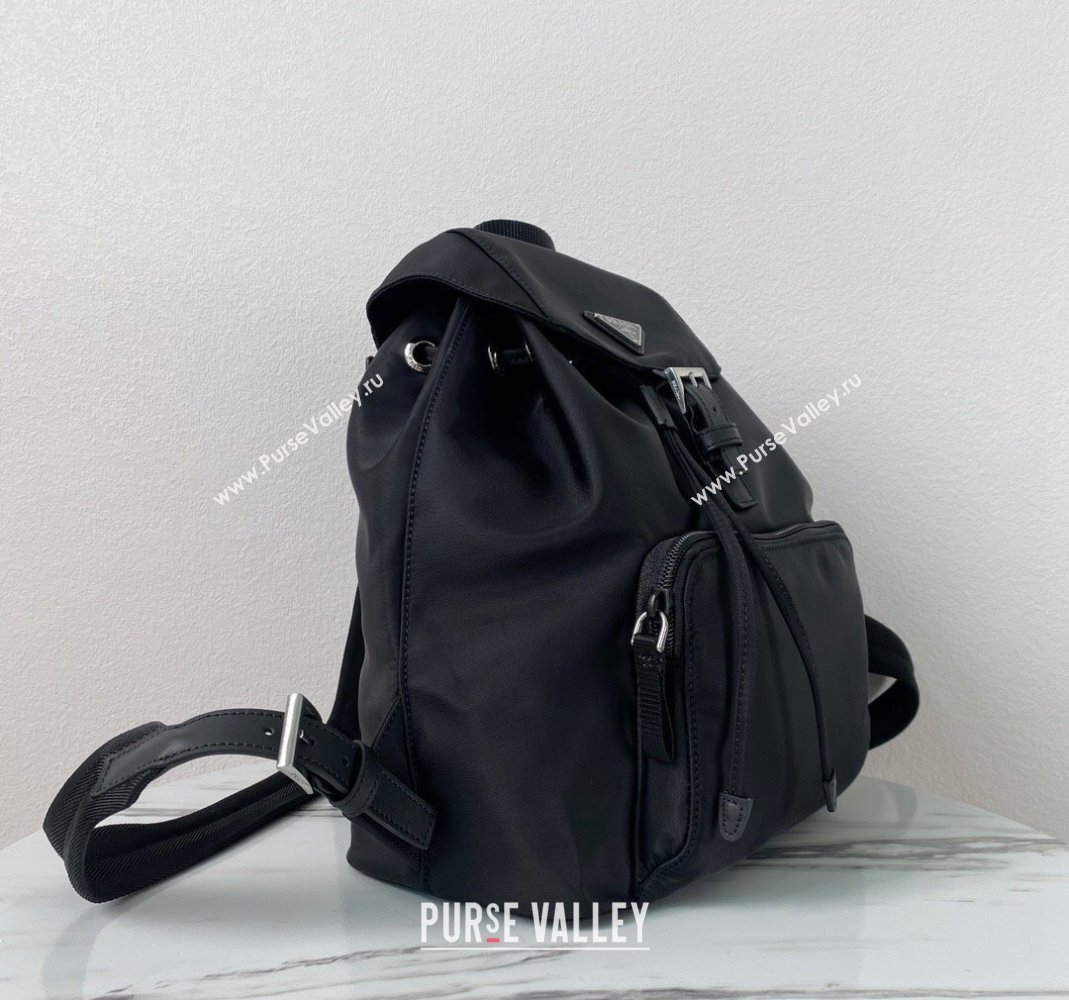 Prada Nylon Backpack Bag 1BZ832 Black 2023 (ziyin-23101629)