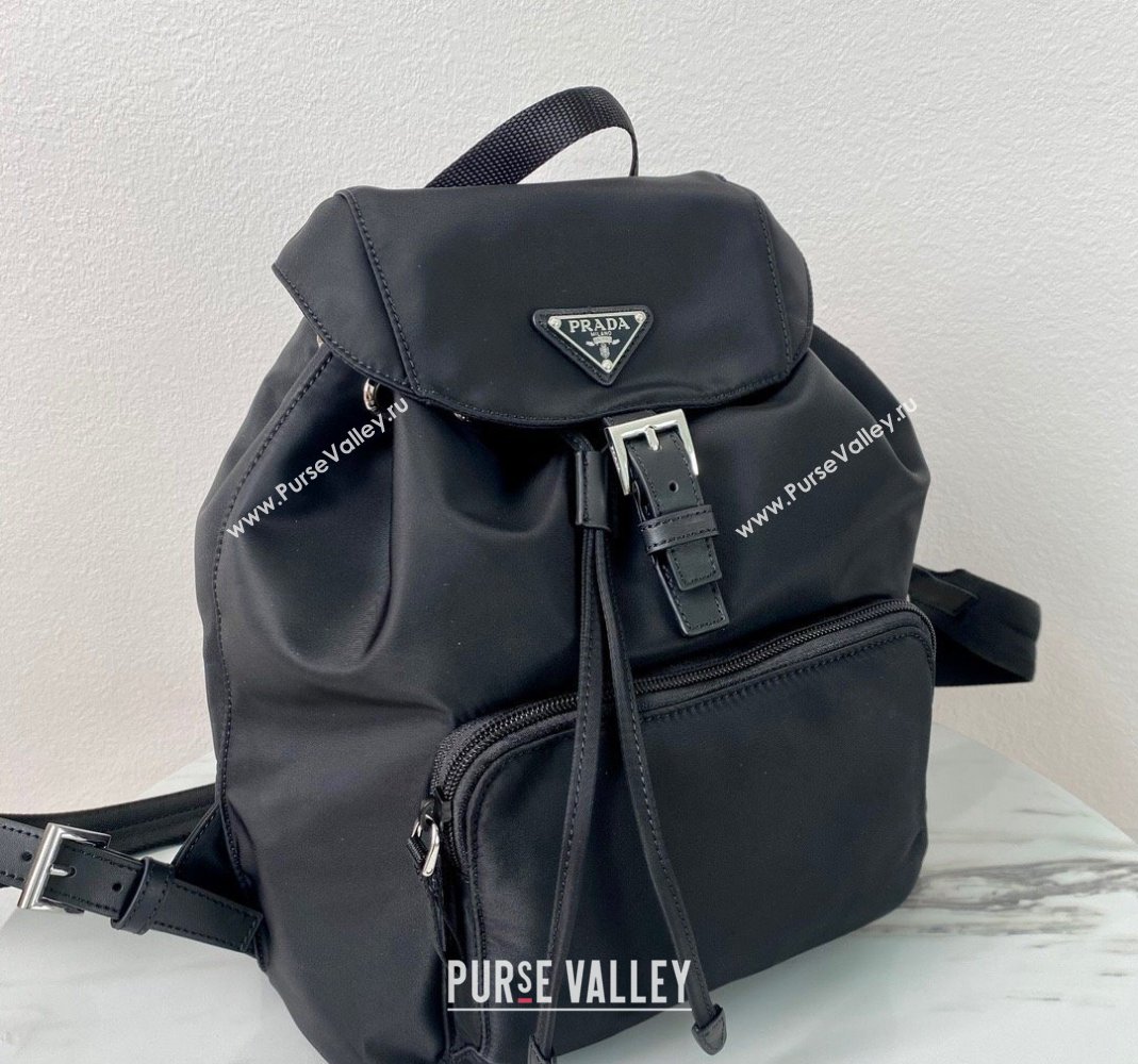 Prada Nylon Backpack Bag 1BZ832 Black 2023 (ziyin-23101629)