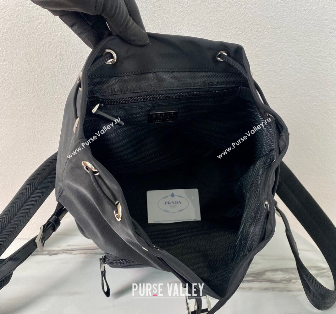 Prada Nylon Backpack Bag 1BZ832 Black 2023 (ziyin-23101629)