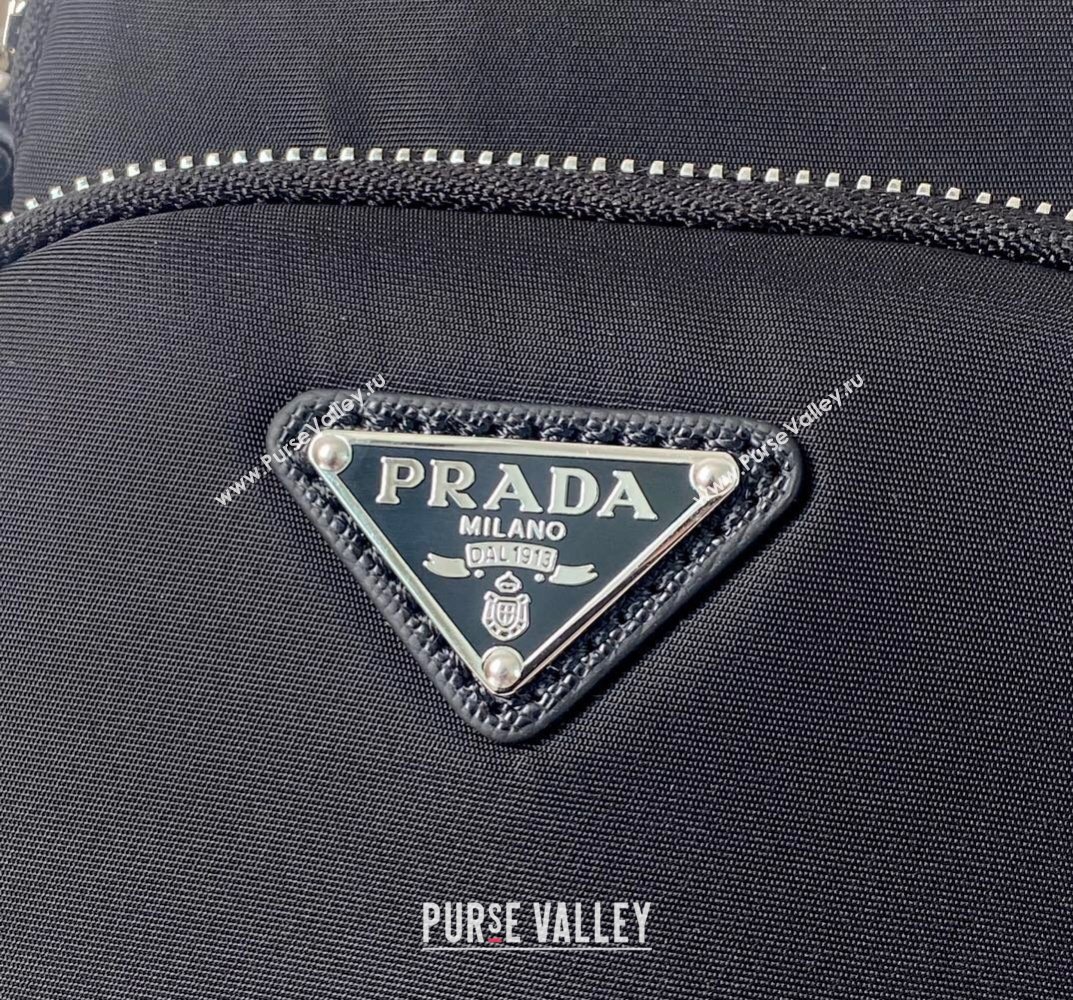 Prada Re-Nylon Smartphone Case Crossbody Bag 2ZT024 Black 2023 (ziyin-23101630)