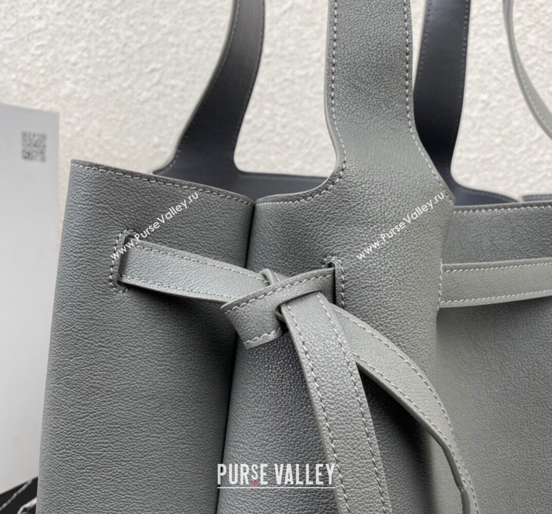 Prada Leather tote Bag 1BG339 Gray 2023 (ziyin-23101620)