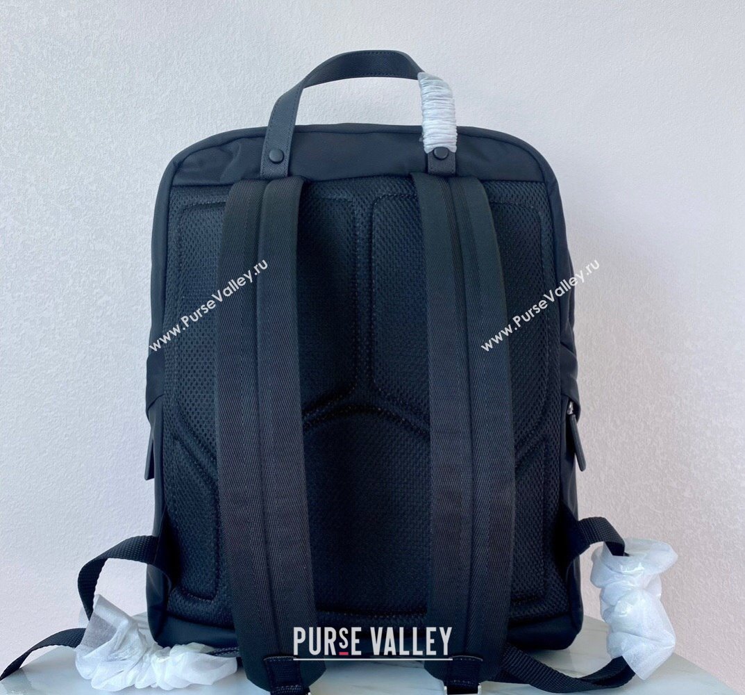 Prada Re-Nylon and Saffiano leather backpack Bag 2VZ104 Black 2023 (ziyin-23101631)