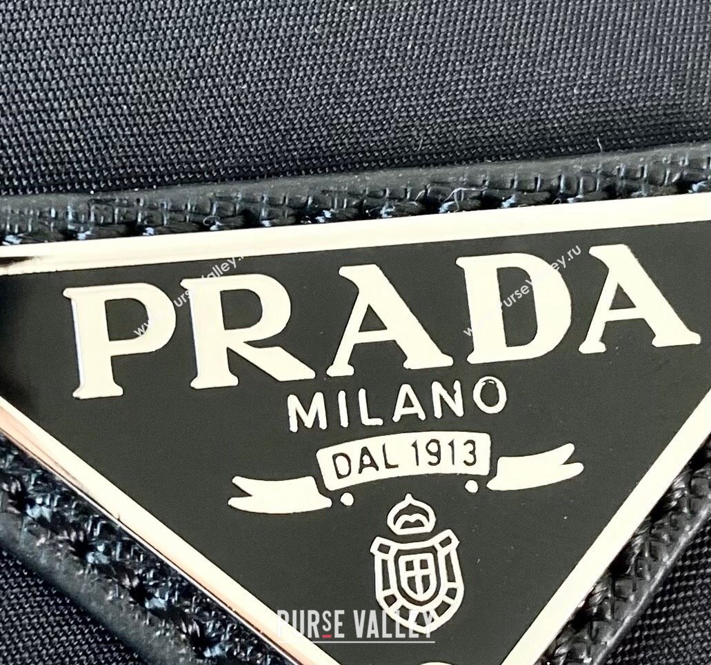 Prada Re-Nylon and Saffiano leather backpack Bag 2VZ104 Black 2023 (ziyin-23101631)