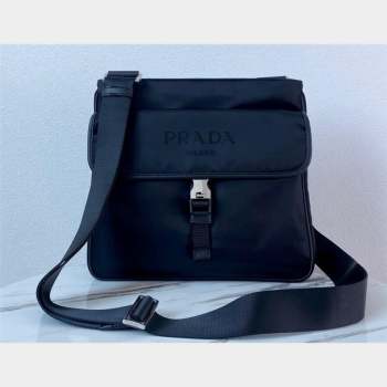 Prada Nylon Shoulder Bag VA269 Black 2023 (ziyin-23101633)