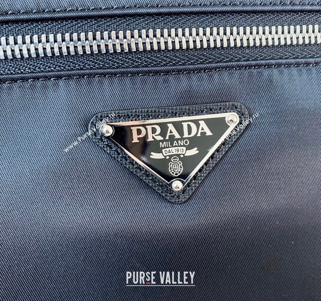 Prada Nylon Shoulder Bag VA269 Black 2023 (ziyin-23101633)