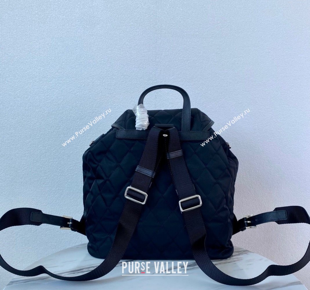 Prada Nylon and leather backpack Bag BZ2811 Black 2023 (ziyin-23101632)