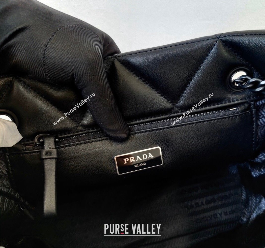 Prada Spectrum Small Shoulder Tote Bag 1BG298 Black 2023 (ziyin-23101634)