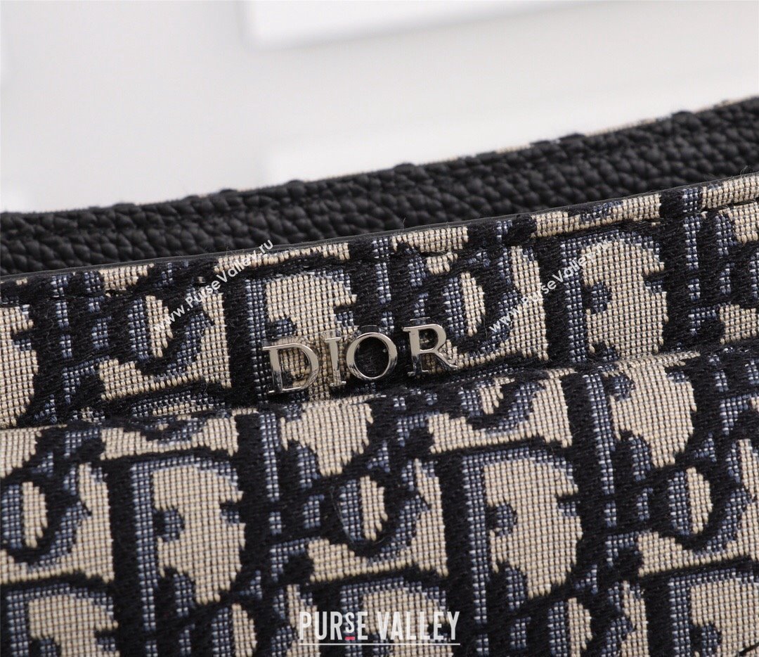 Dior Saddle Soft Mini Bag in Beige and Black Dior Oblique Jacquard (ziyin-23101339)