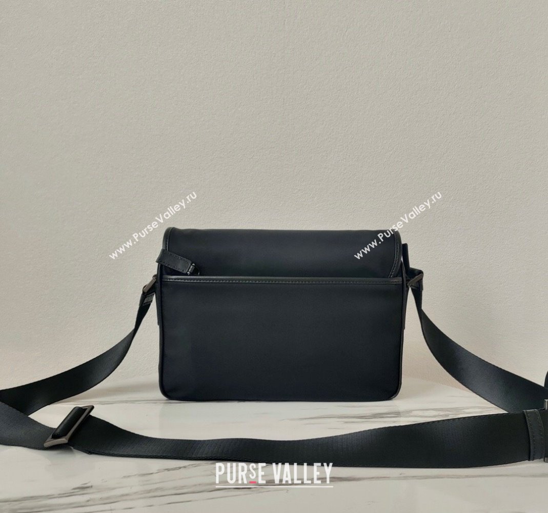 Prada Nylon Shoulder Bag 2VD041 Black 2023 (ziyin-23101635)