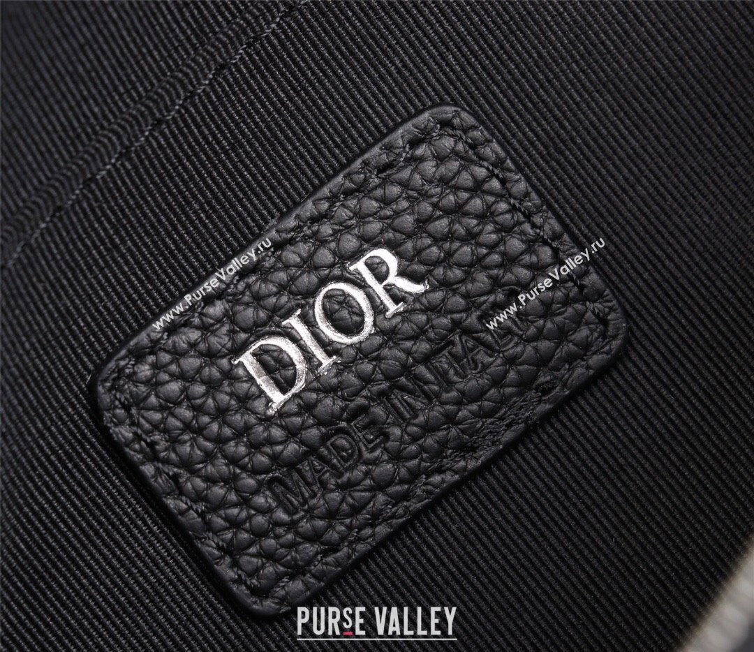 Dior Saddle Soft Mini Bag in Black Dior Oblique Jacquard (ziyin-23101340)
