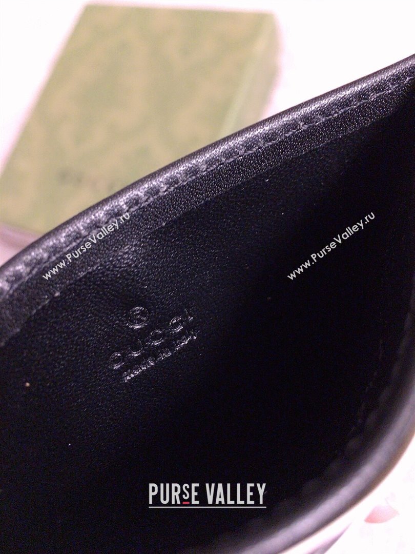 Gucci Signature Card Case 473927 GG Black (dlh-23101742)