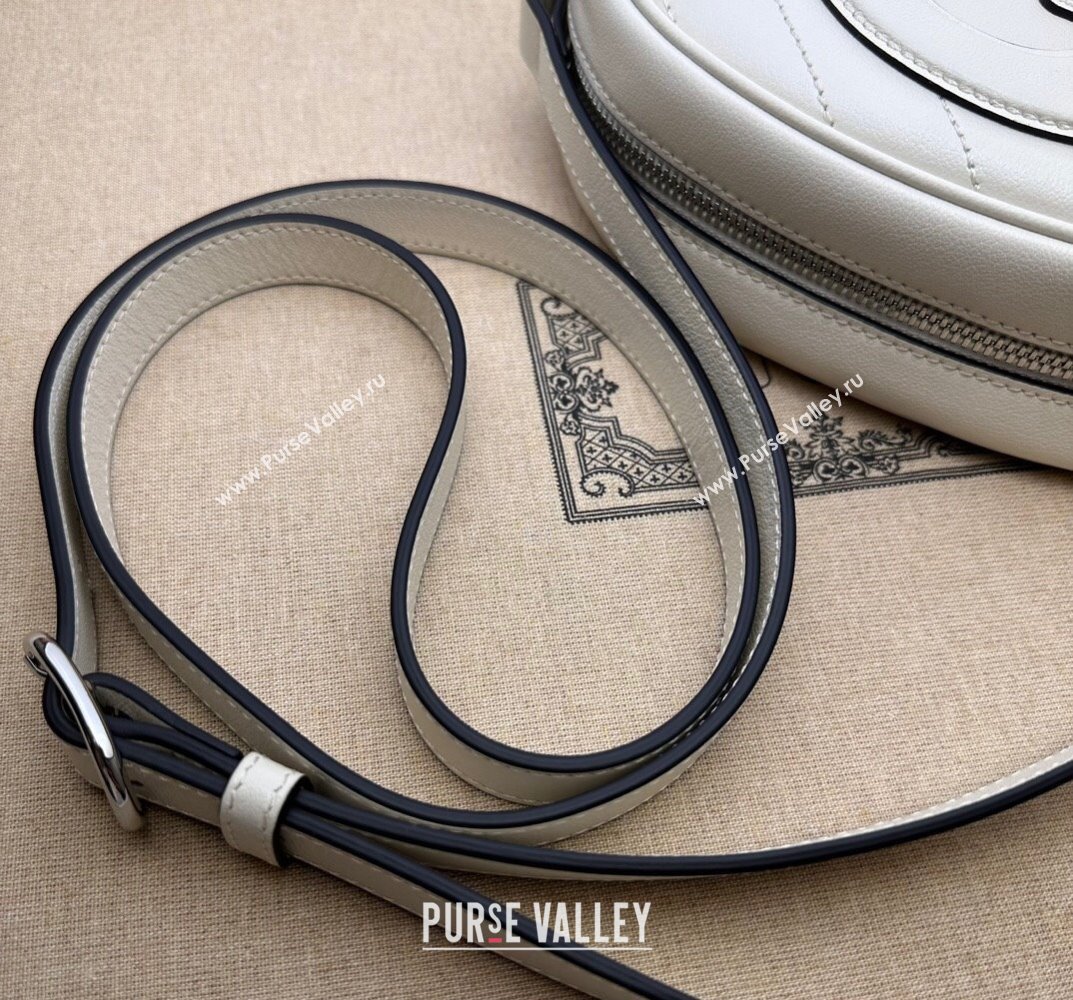 Gucci Blondie mini shoulder bag 760175 Leather White (dlh-23101746)