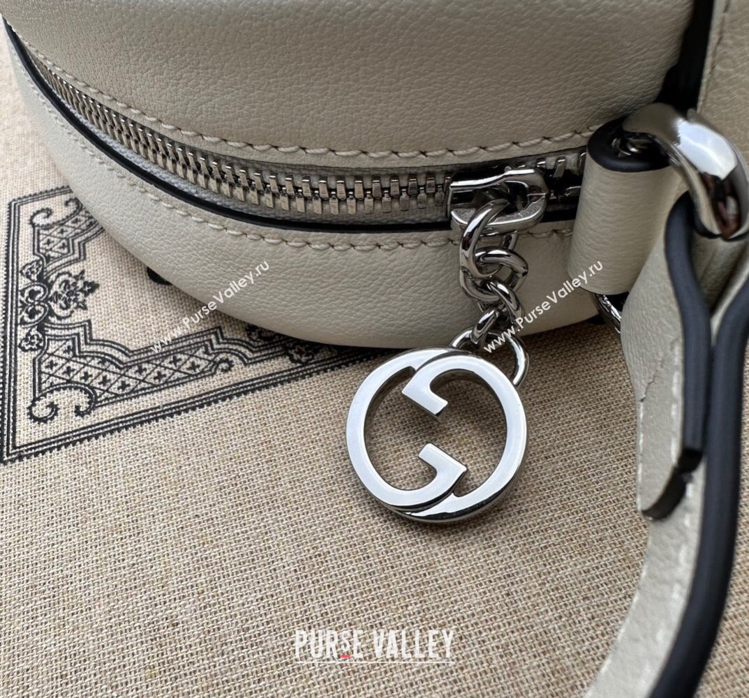 Gucci Blondie mini shoulder bag 760175 Leather White (dlh-23101746)