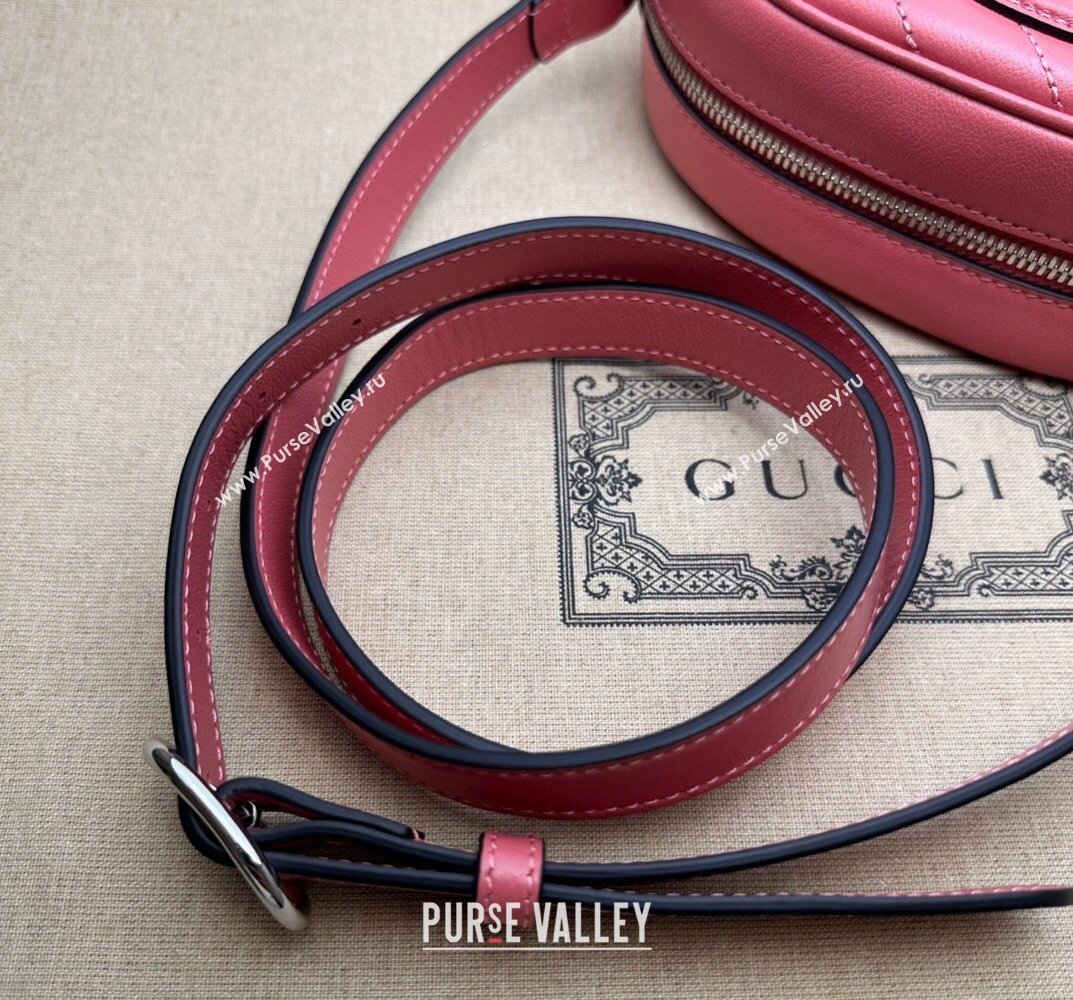 Gucci Blondie mini shoulder bag 760175 Leather Pink (dlh-23101747)