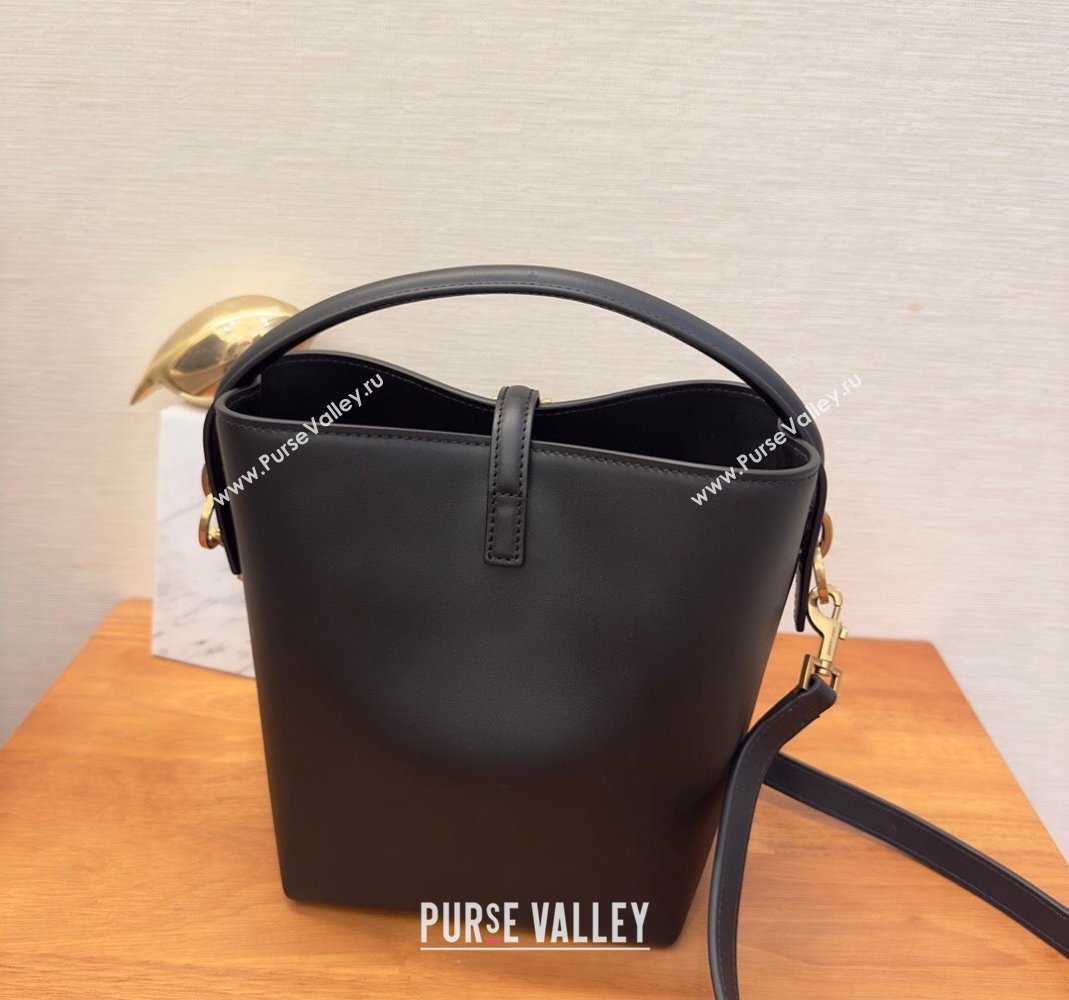 Saint Laurent le 37 small Bag in shiny leather 749036 Black (yida-23101705)