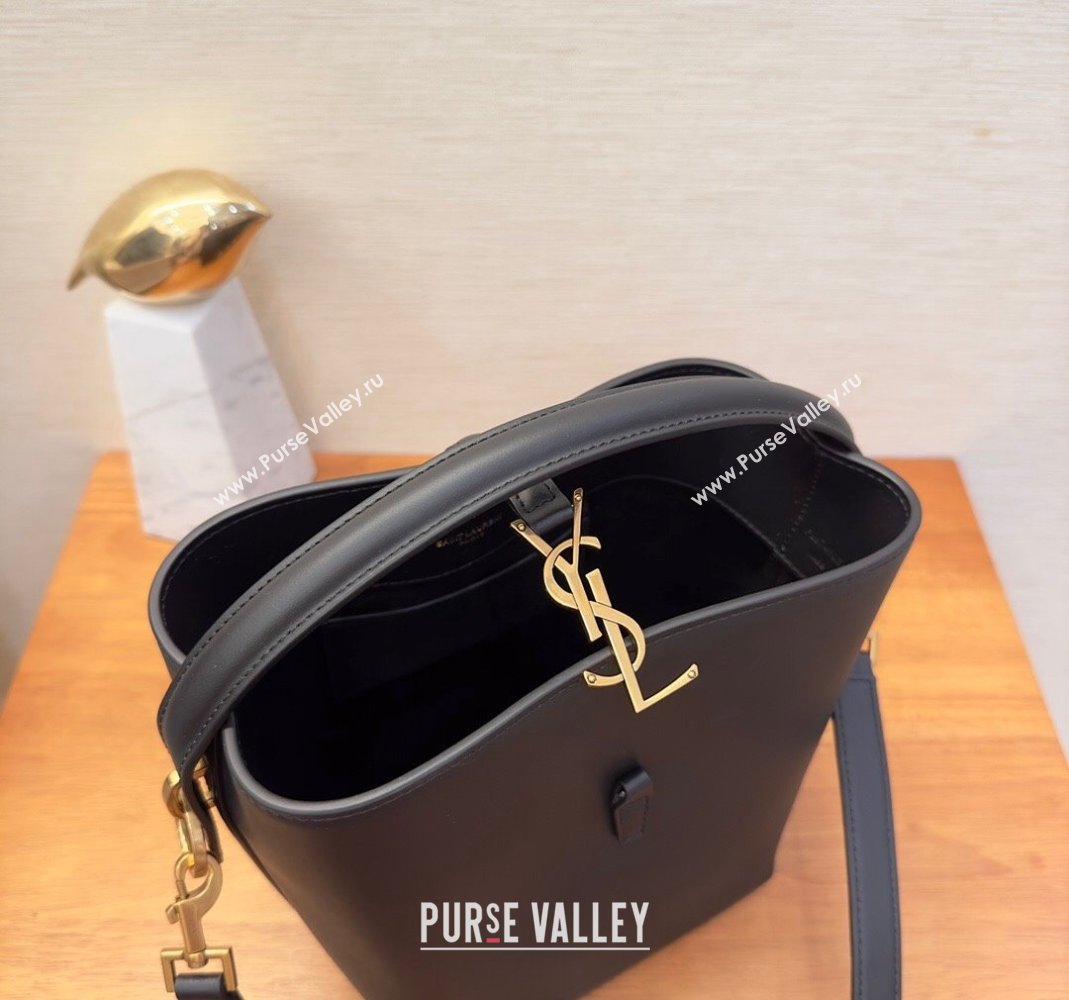 Saint Laurent le 37 small Bag in shiny leather 749036 Black (yida-23101705)
