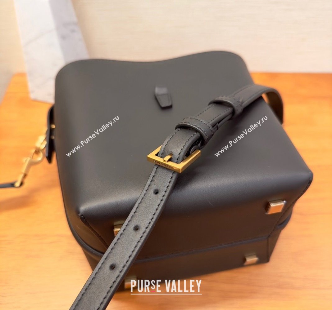 Saint Laurent le 37 small Bag in shiny leather 749036 Black (yida-23101705)