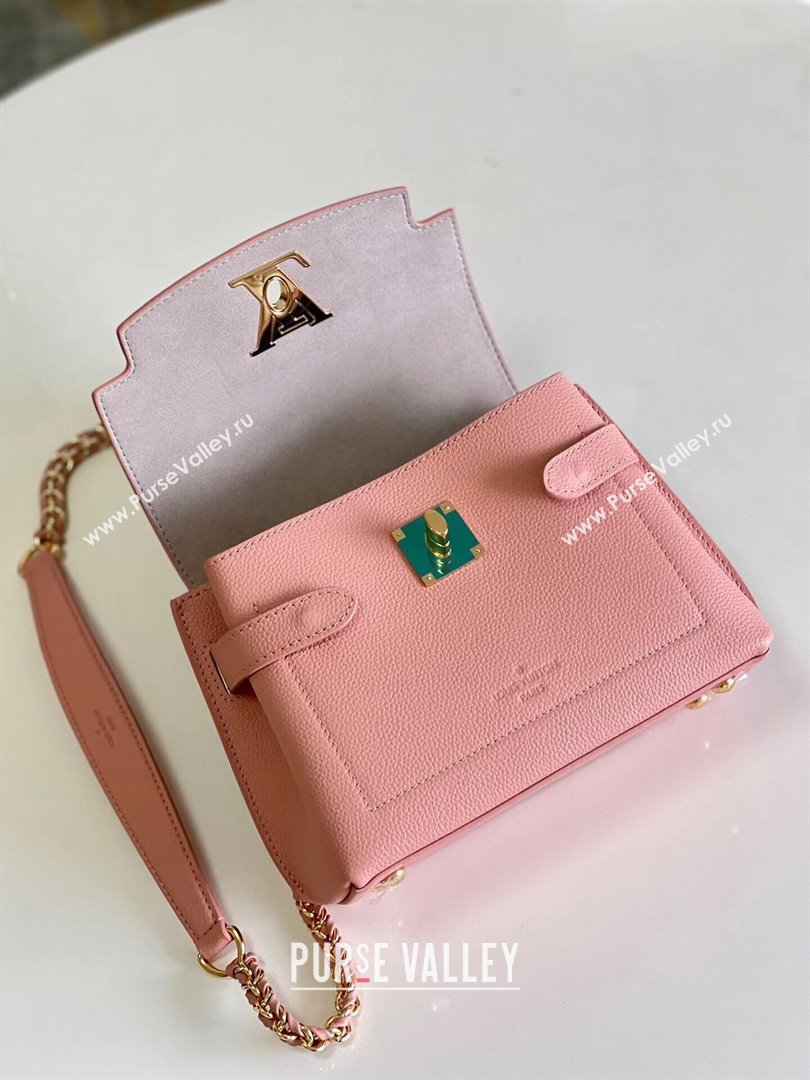 Louis Vuitton LockMe Ever Mini Bag M21088 Pink 2023 (weijian-23101938)