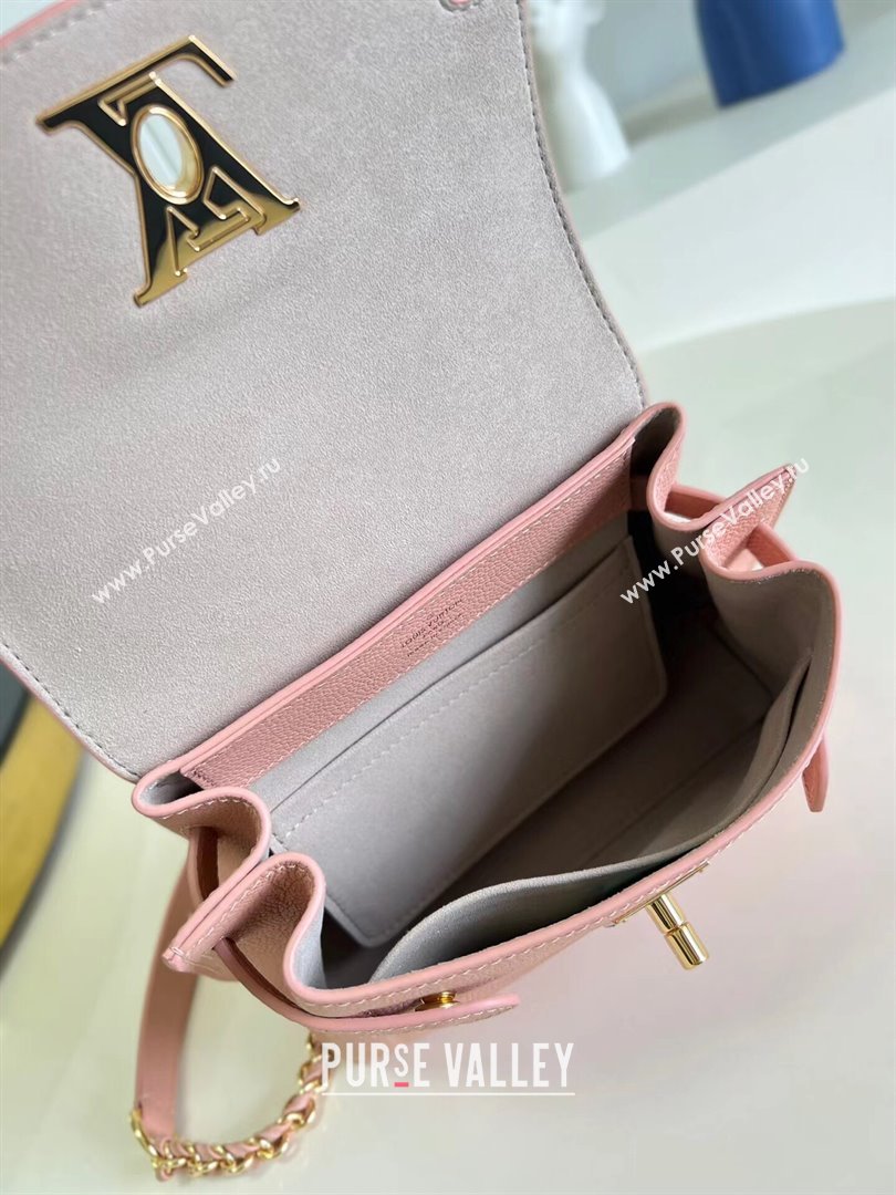 Louis Vuitton LockMe Ever Mini Bag M21088 Pink 2023 (weijian-23101938)
